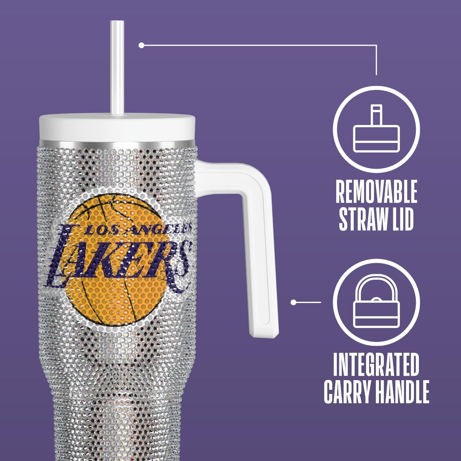Taza Aislada Hydrapeak 1L Los Angeles Lakers con Asa