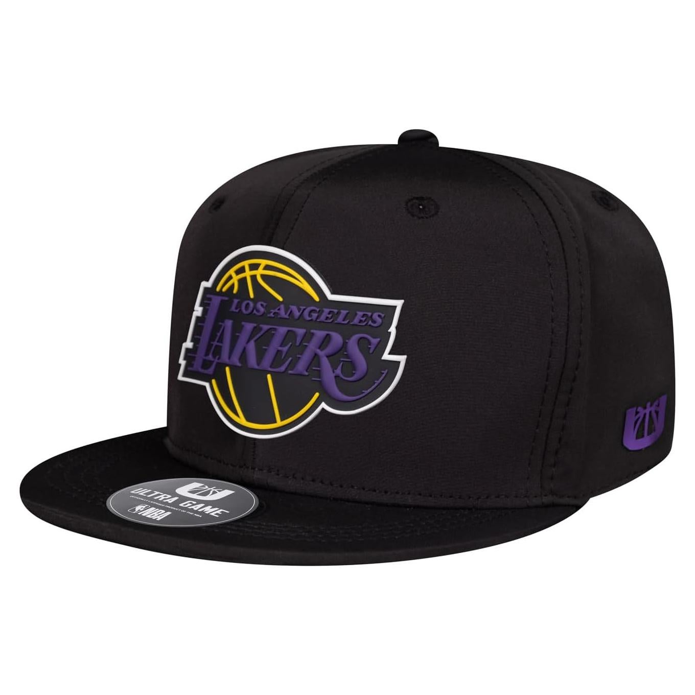 Gorra Ultra Game NBA Los Angeles Lakers Talla Única Negra