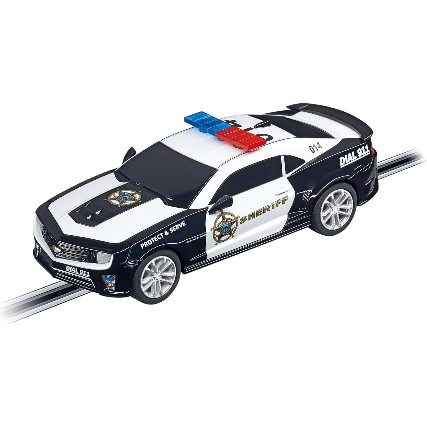 Auto Slot Car Carrera GO!!! Chevrolet Camaro ZL1 Sheriff 1:43