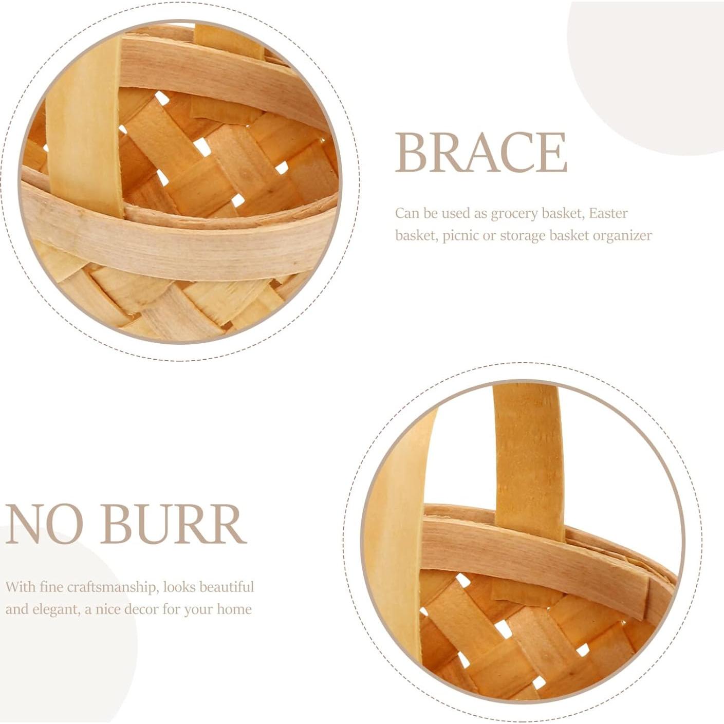 Cestas Tejidas a Mano Yardenfun 9x6.5cm para Almacenamiento