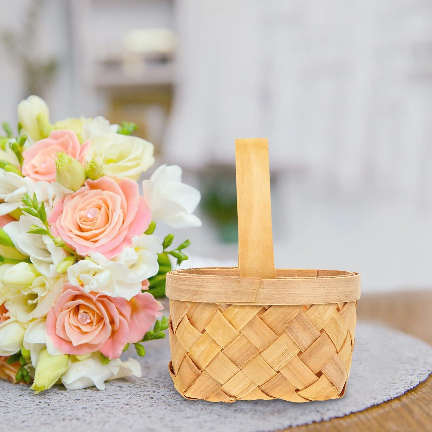 Cestas Tejidas a Mano Yardenfun 9x6.5cm para Almacenamiento