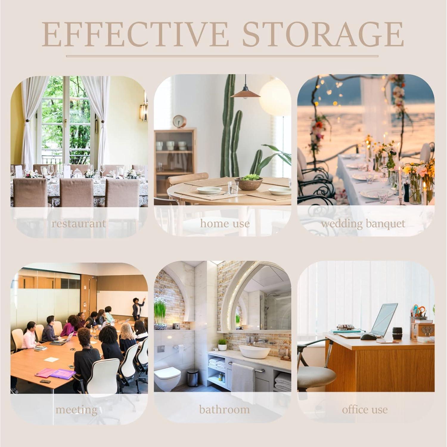 Cestas Tejidas a Mano Yardenfun 9x6.5cm para Almacenamiento