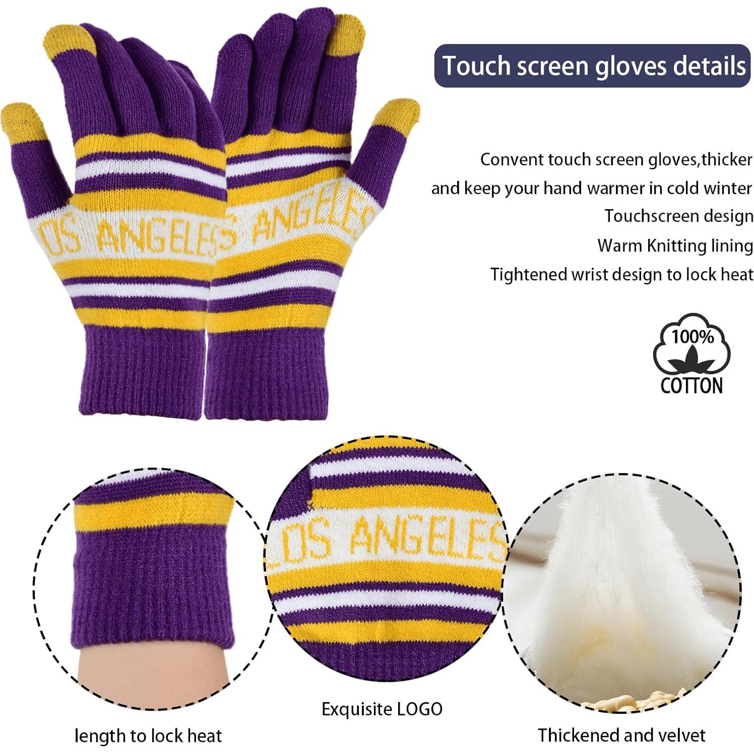 Gorro Beanie Vintage Clásico con Calavera y Guantes Táctiles