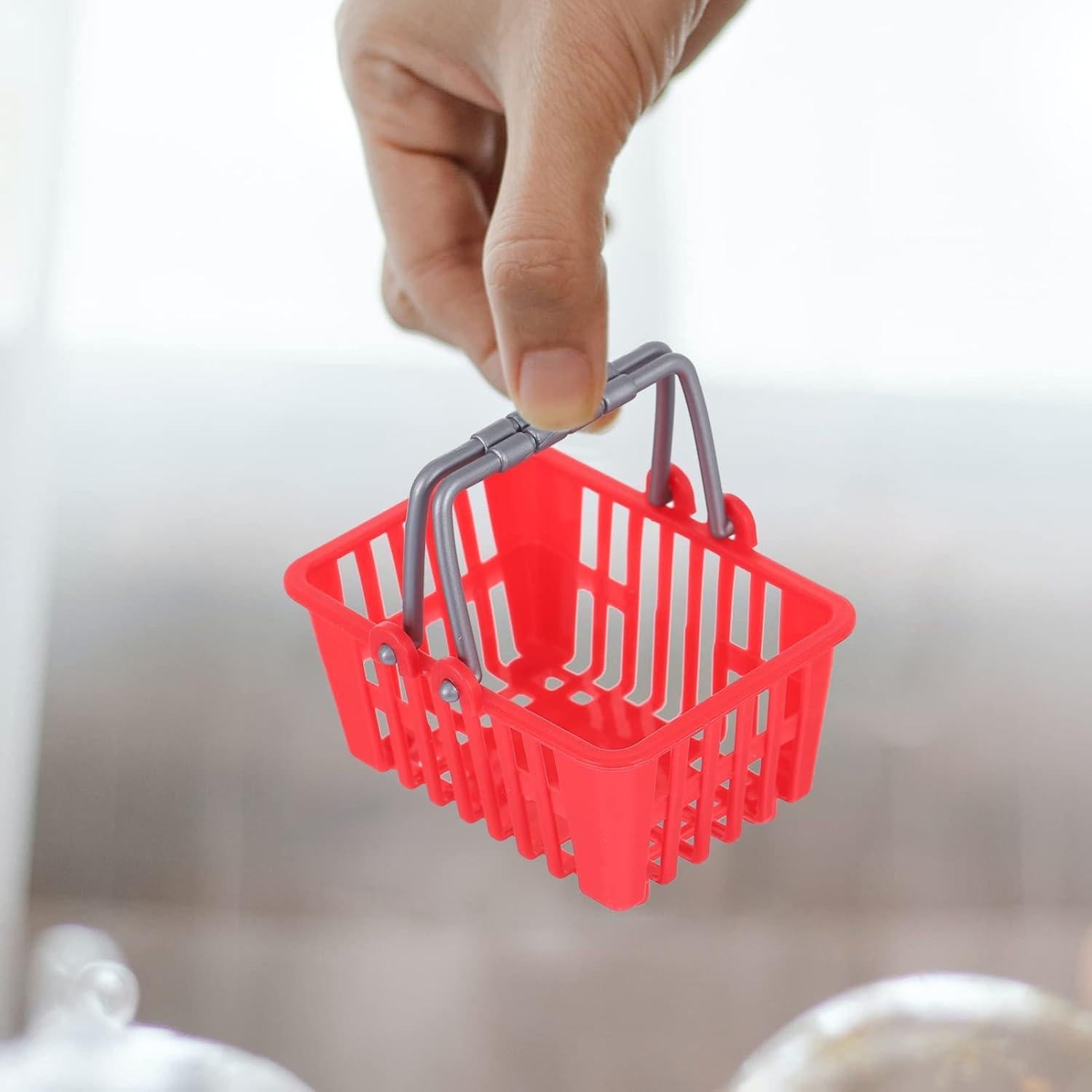 Mini Cestas de Plástico Toddmomy 10 Pcs para Juguetes