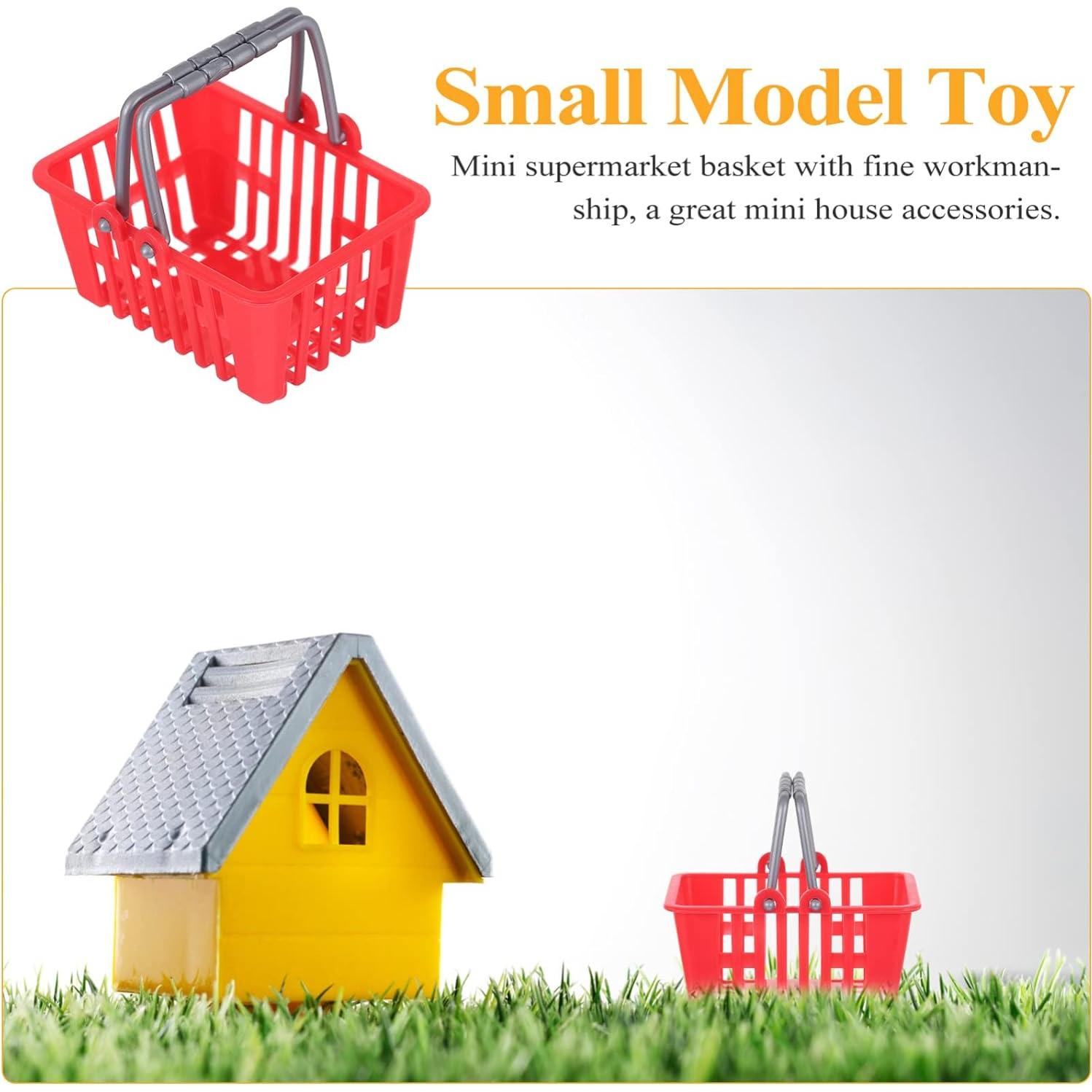 Mini Cestas de Plástico Toddmomy 10 Pcs para Juguetes