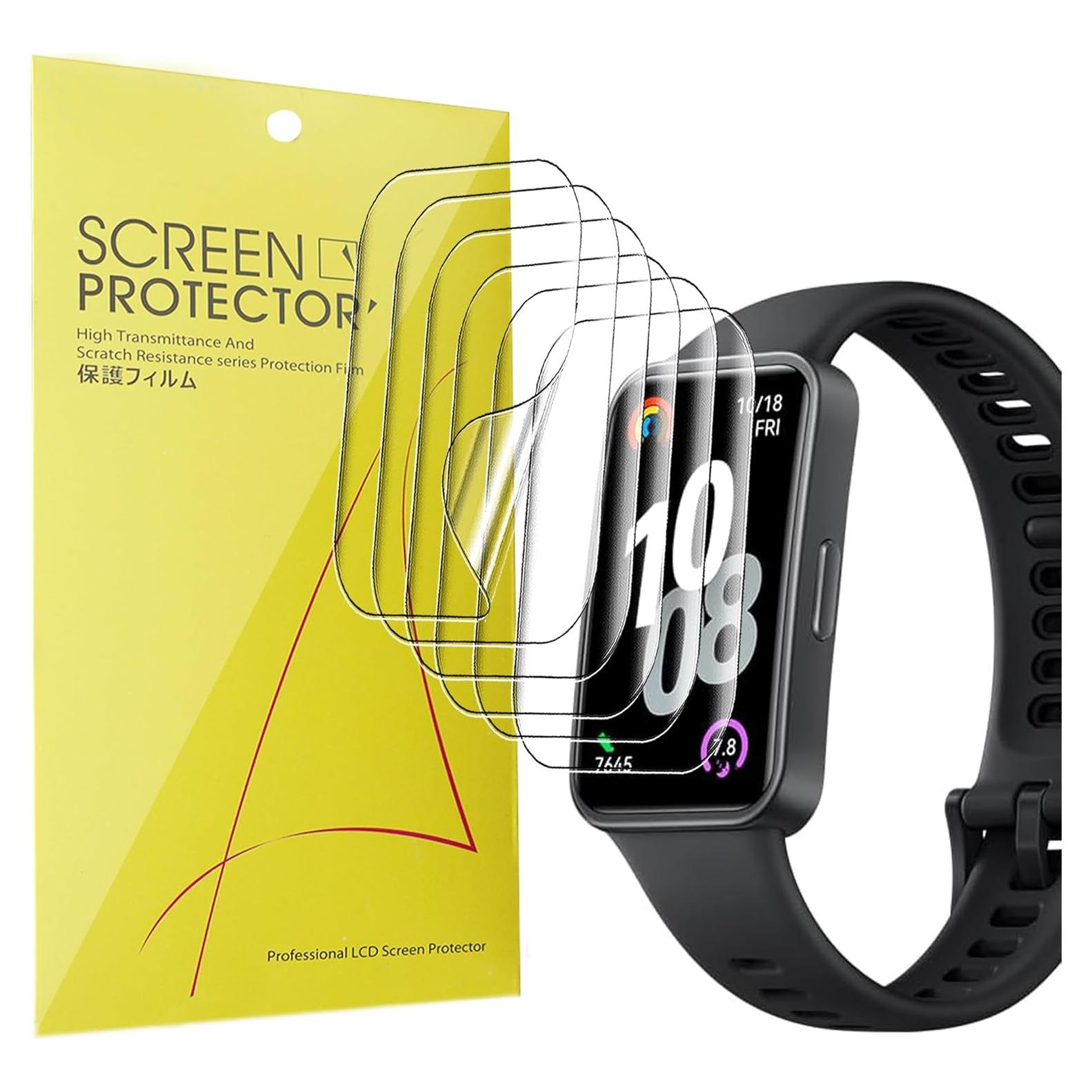 Protector de Pantalla TPU HUAWEI Band 10 - 6 Paquetes
