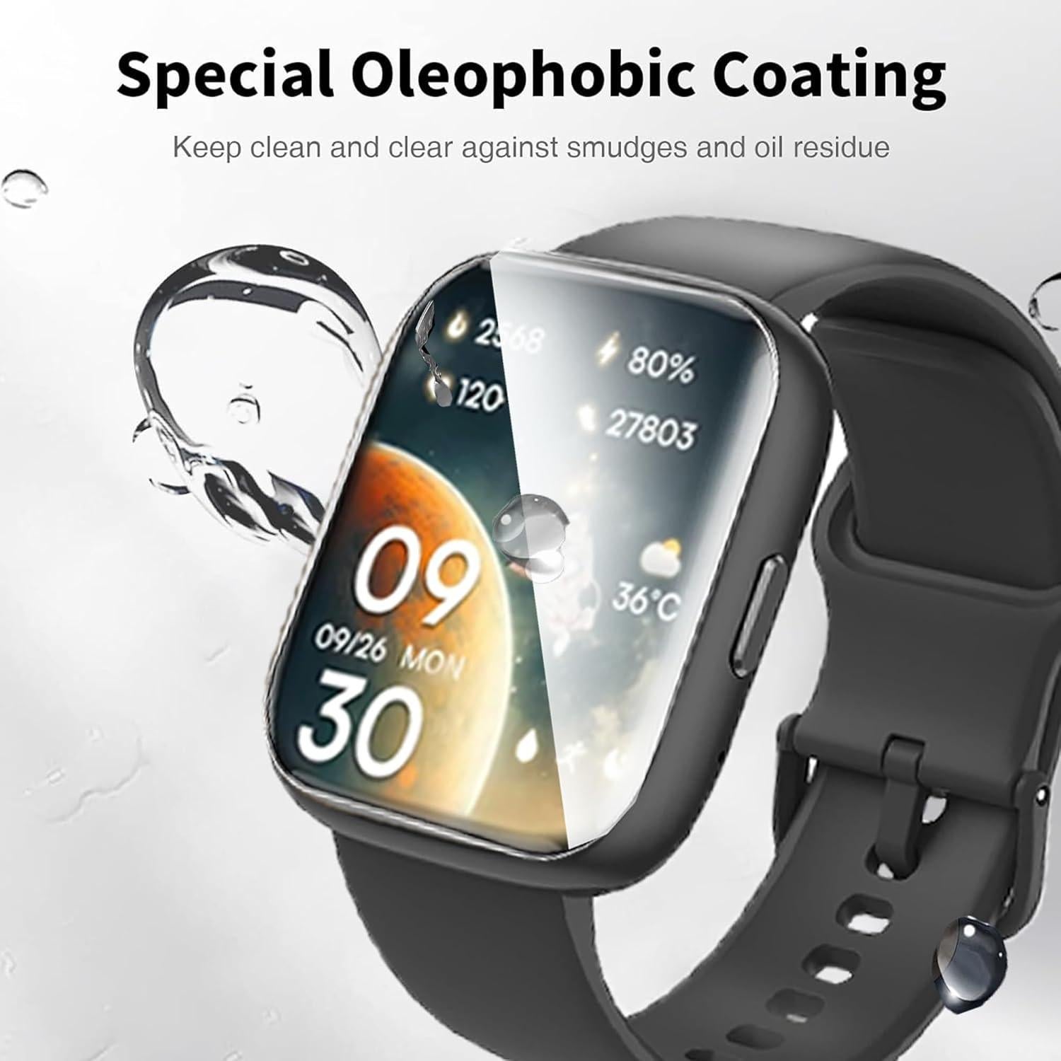 Protector de Pantalla TPU HUAWEI Band 10 - 6 Paquetes