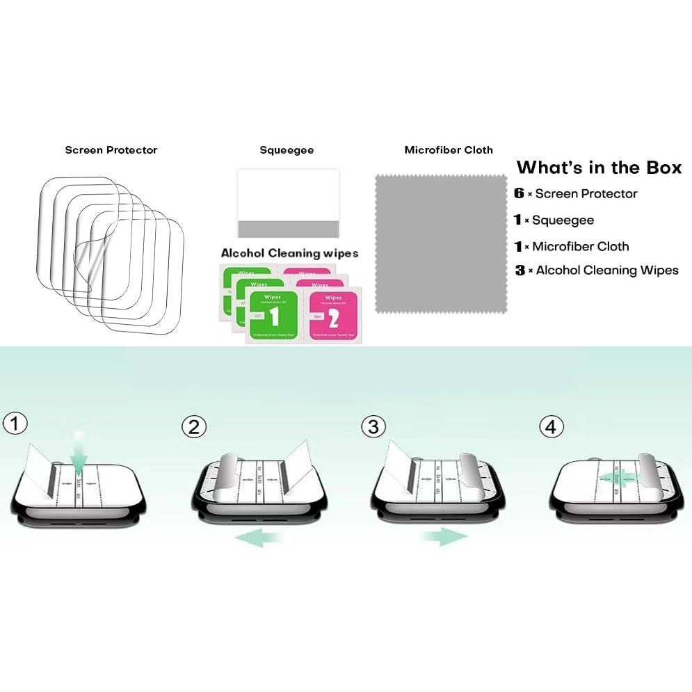 Protector de Pantalla TPU HUAWEI Band 10 - 6 Paquetes