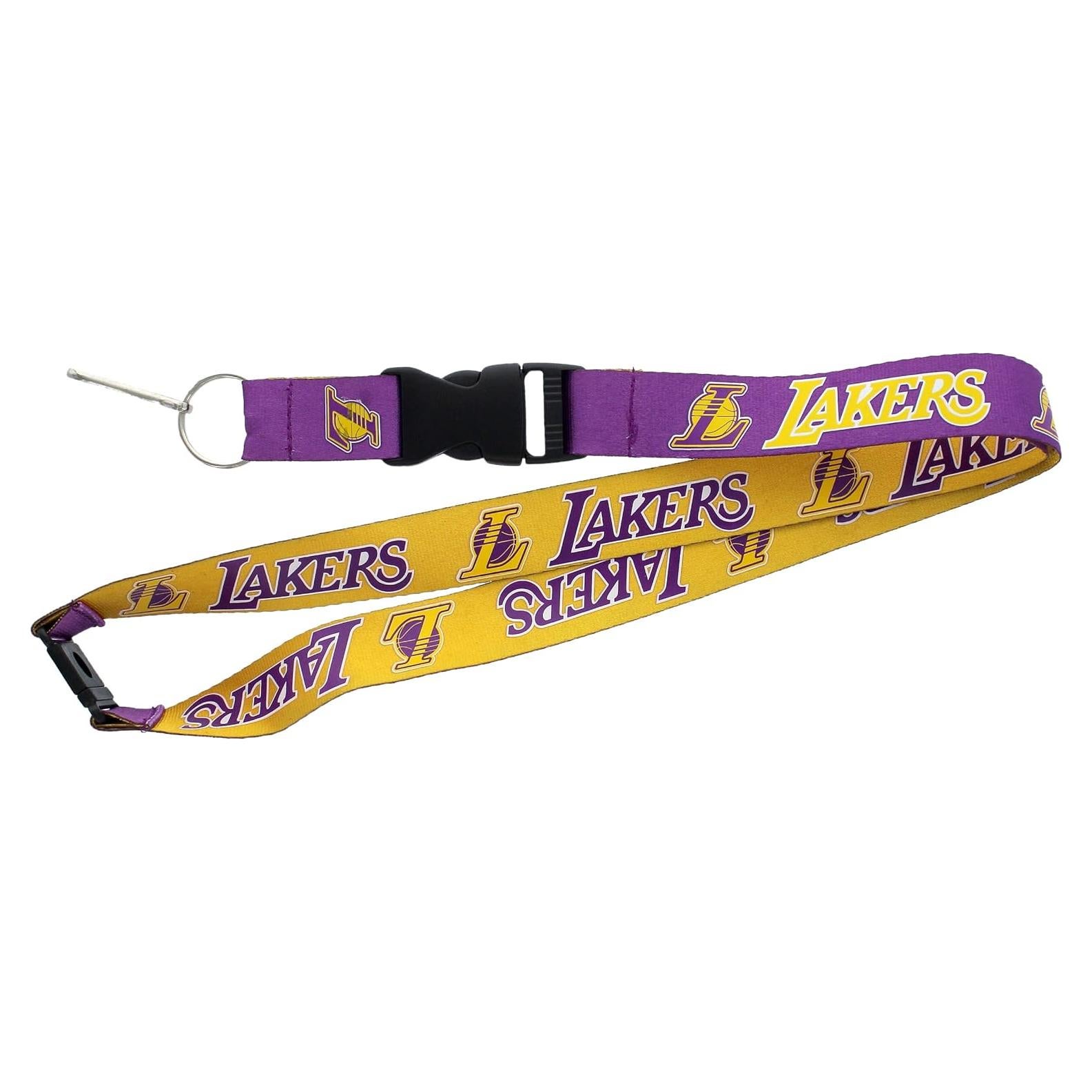 Lanyard Reversible Aminco NBA Lakers 60,96 cm
