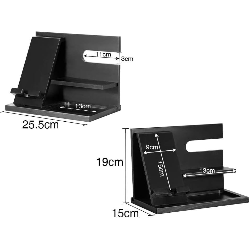 Organizador de Escritorio de Madera 1STKER para Hombres - Carga y Almacenaje