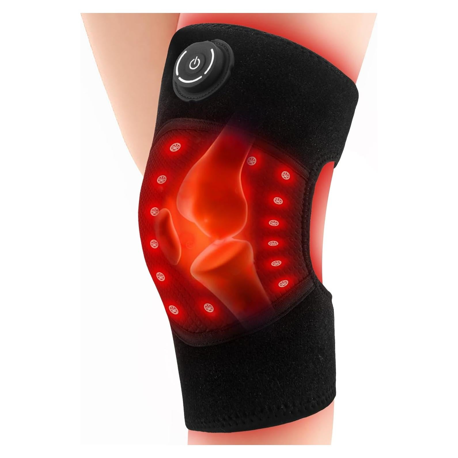 Rodillera de Terapia de Luz Roja CLMTAS Inalámbrica 3000mAh