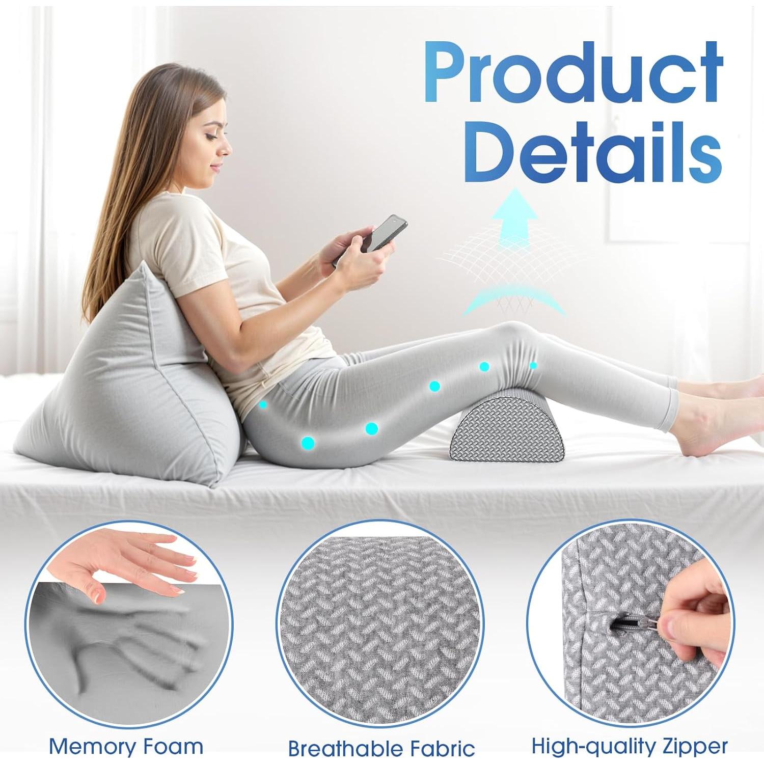 Almohada Ortopédica para Rodillas TranquilRelax Espuma Viscoelástica