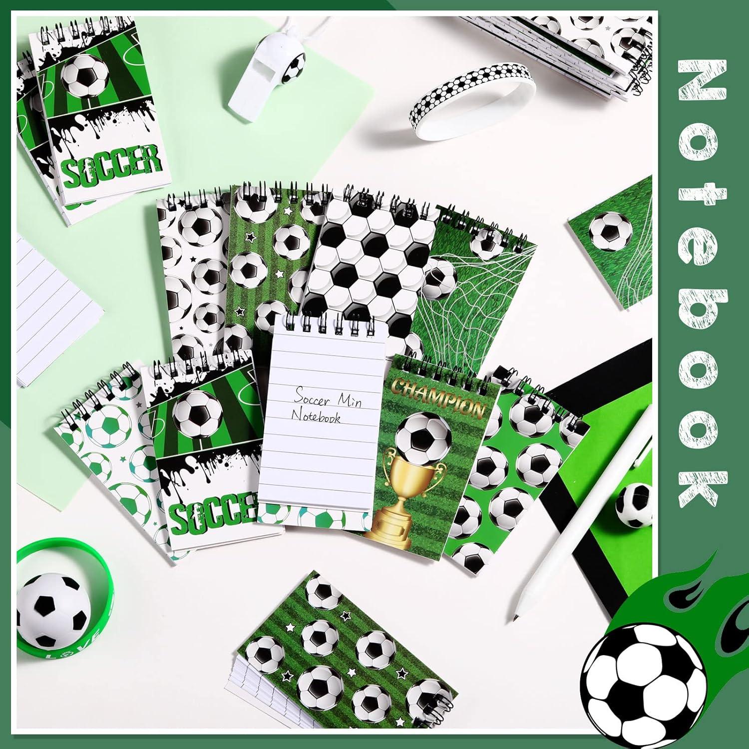 24 Cuadernos Mini de Fútbol Sepamoon para Niños y Adolescentes