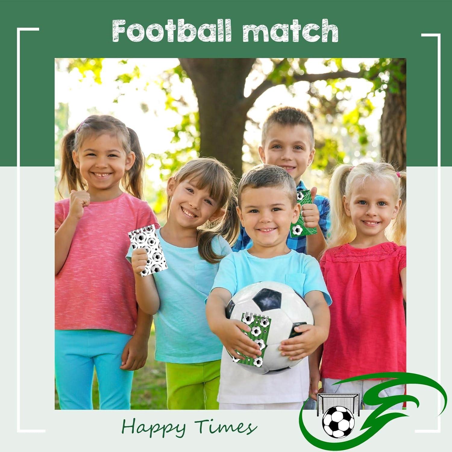 24 Cuadernos Mini de Fútbol Sepamoon para Niños y Adolescentes