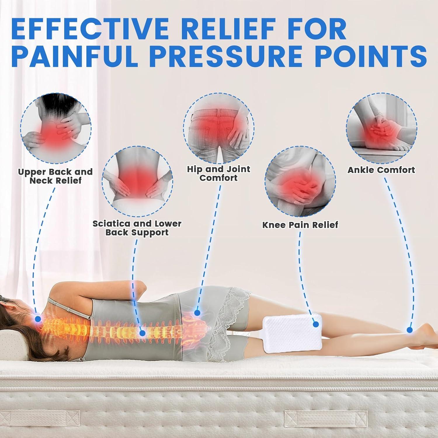 Almohada para Rodillas UJPFEO Espuma Viscoelástica 24x12cm