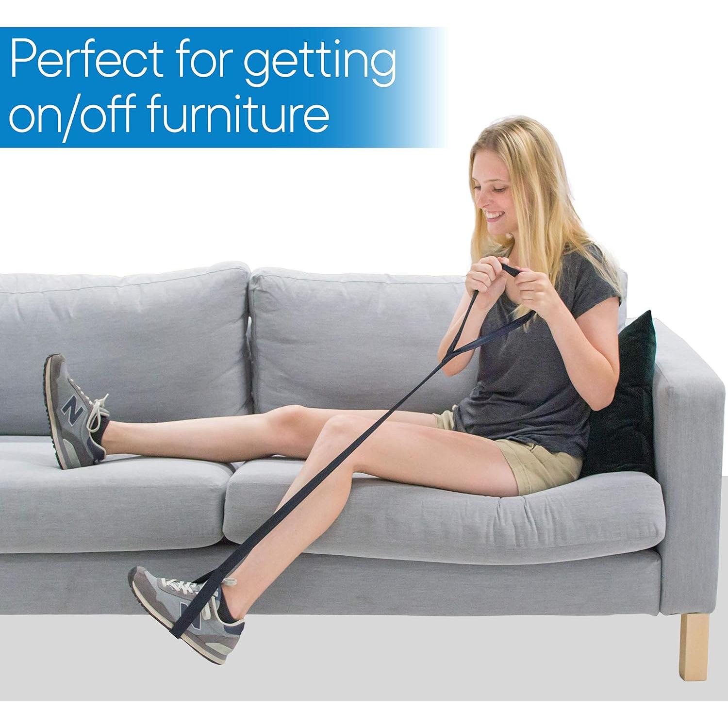 Elevador de Piernas RMS 89 cm - Correa Rígida y Bucle para Pie