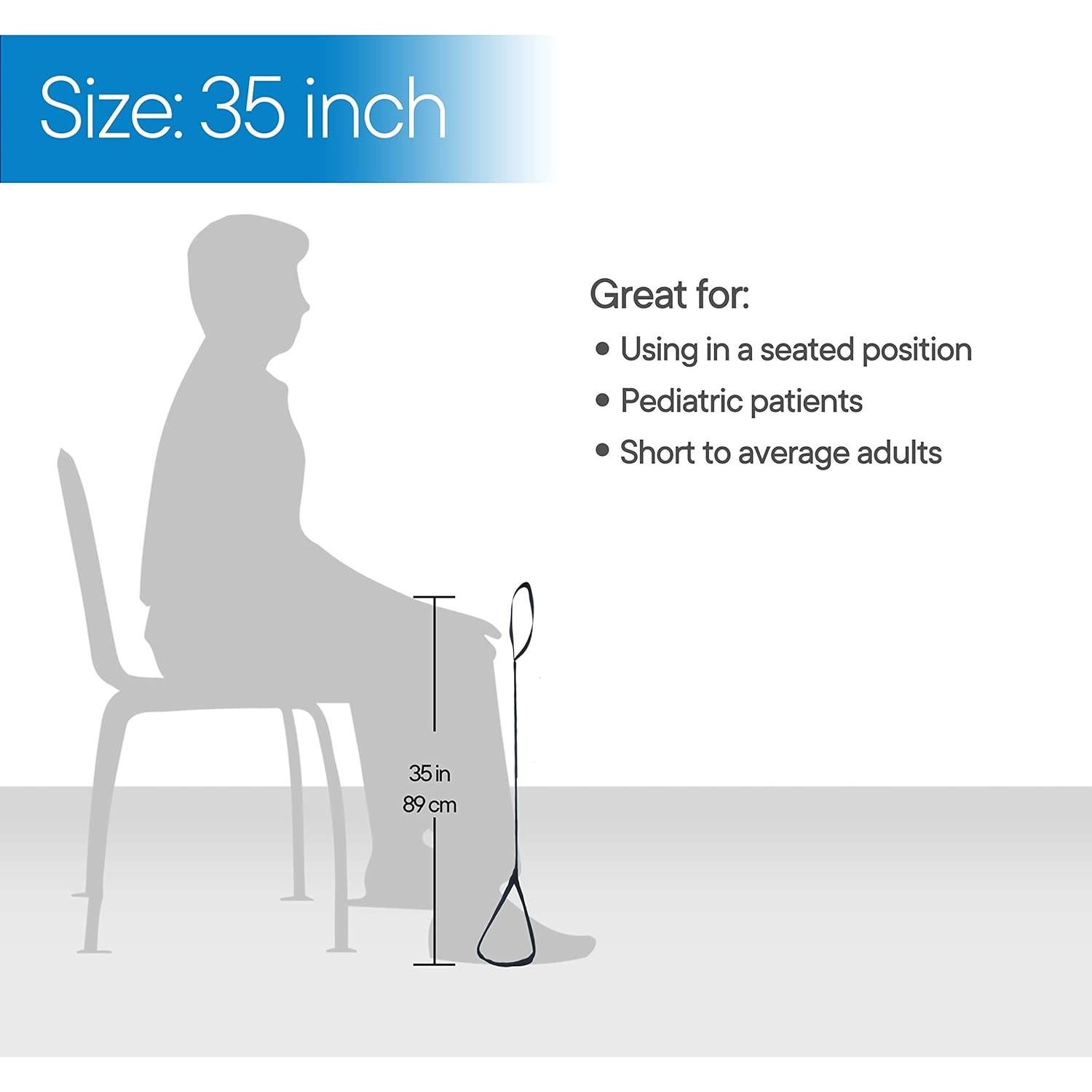 Elevador de Piernas RMS 89 cm - Correa Rígida y Bucle para Pie