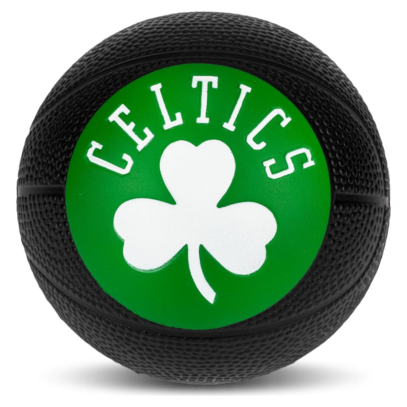 Balón de Baloncesto de Espuma Franklin Sports Boston Celtics