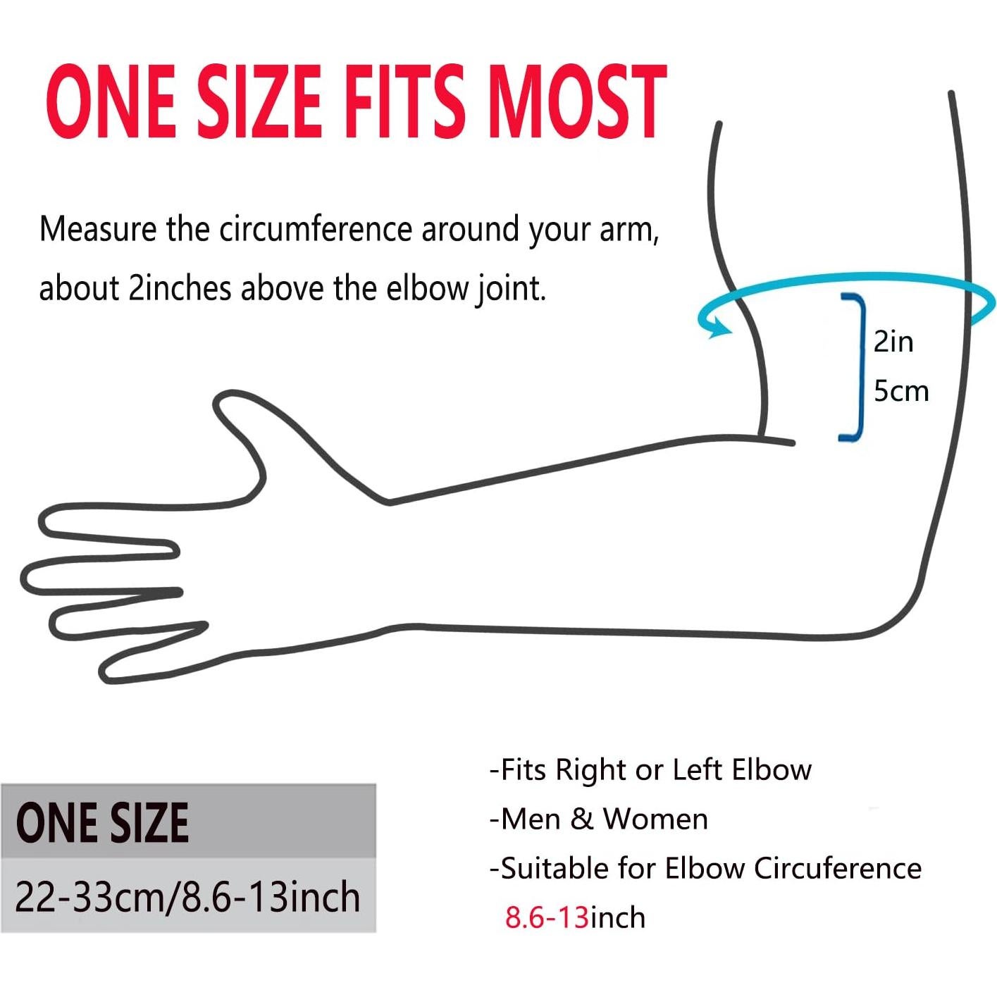 Férula Ajustable para Codo Cinlitek - Alivio Dolor Tenista y Golfista
