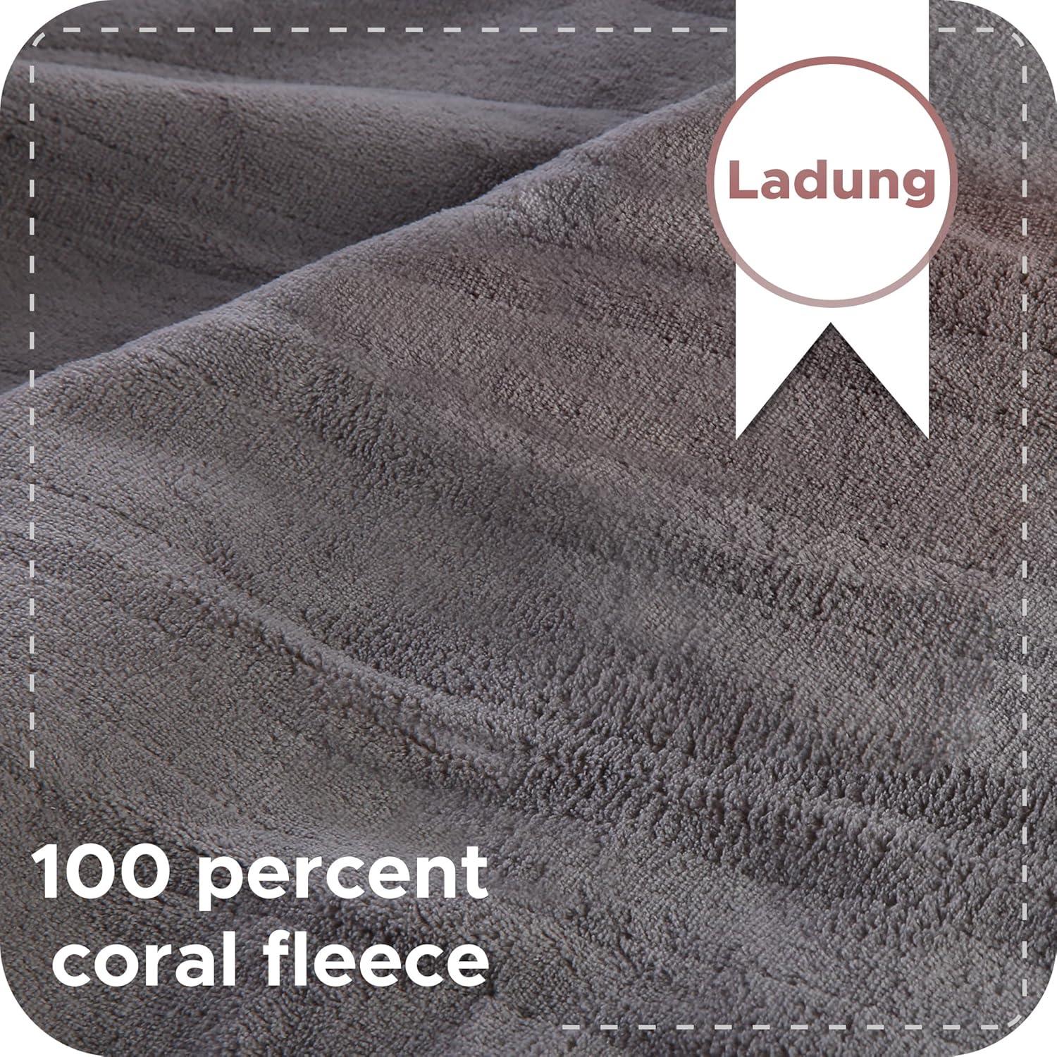 Almohadilla Térmica Eléctrica Ladung Completo 137x191 cm Gris