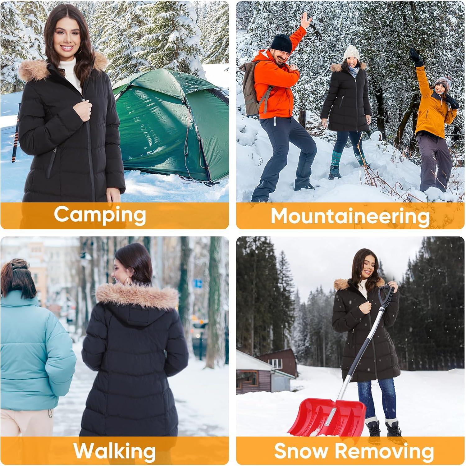 Chaqueta Calentada para Mujeres Shenzhen K112 2 Pack Batería 12000mAh