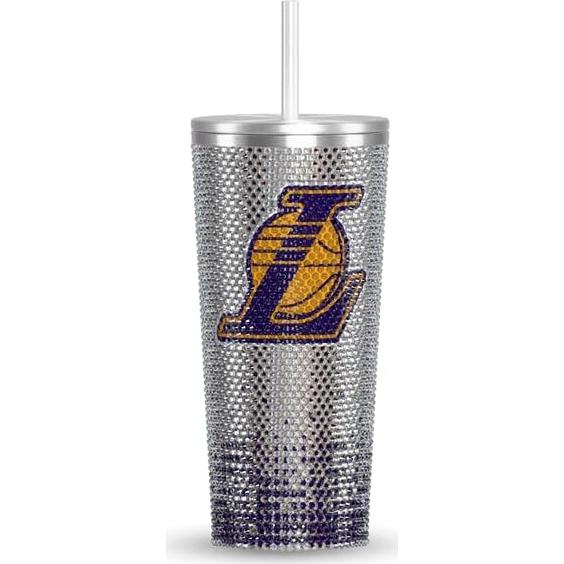 Taza Aislada Hydrapeak 740 ml Los Angeles Lakers con Popote