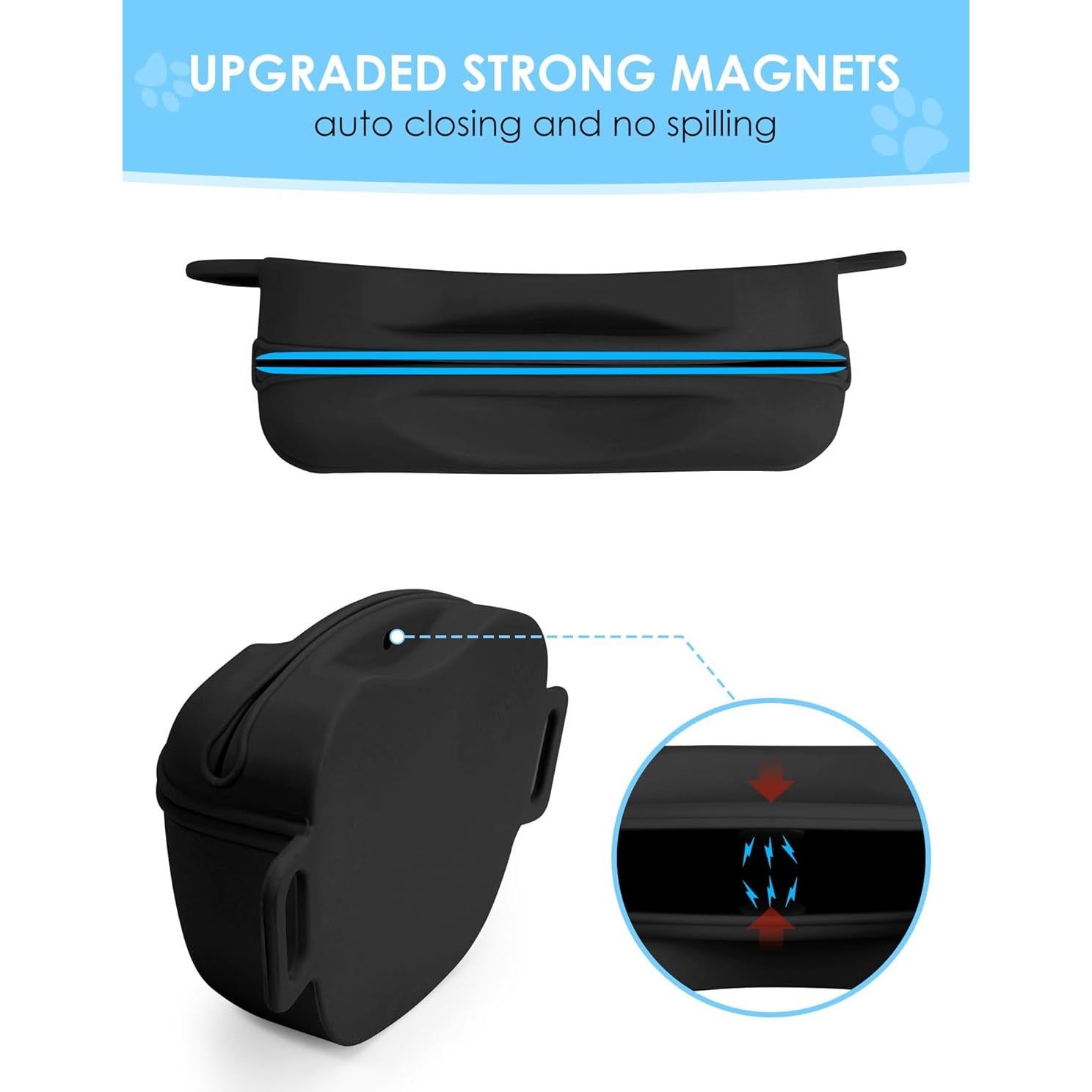 Bolsa de golosinas para perros Heouvo con clicker y cinturón