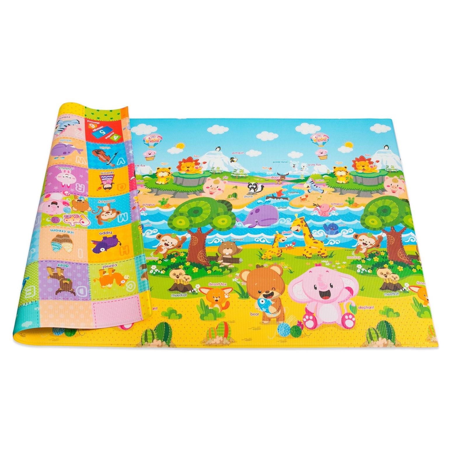 Alfombra de Juego Grande Baby Care PA-0014 Reversible 210x140cm