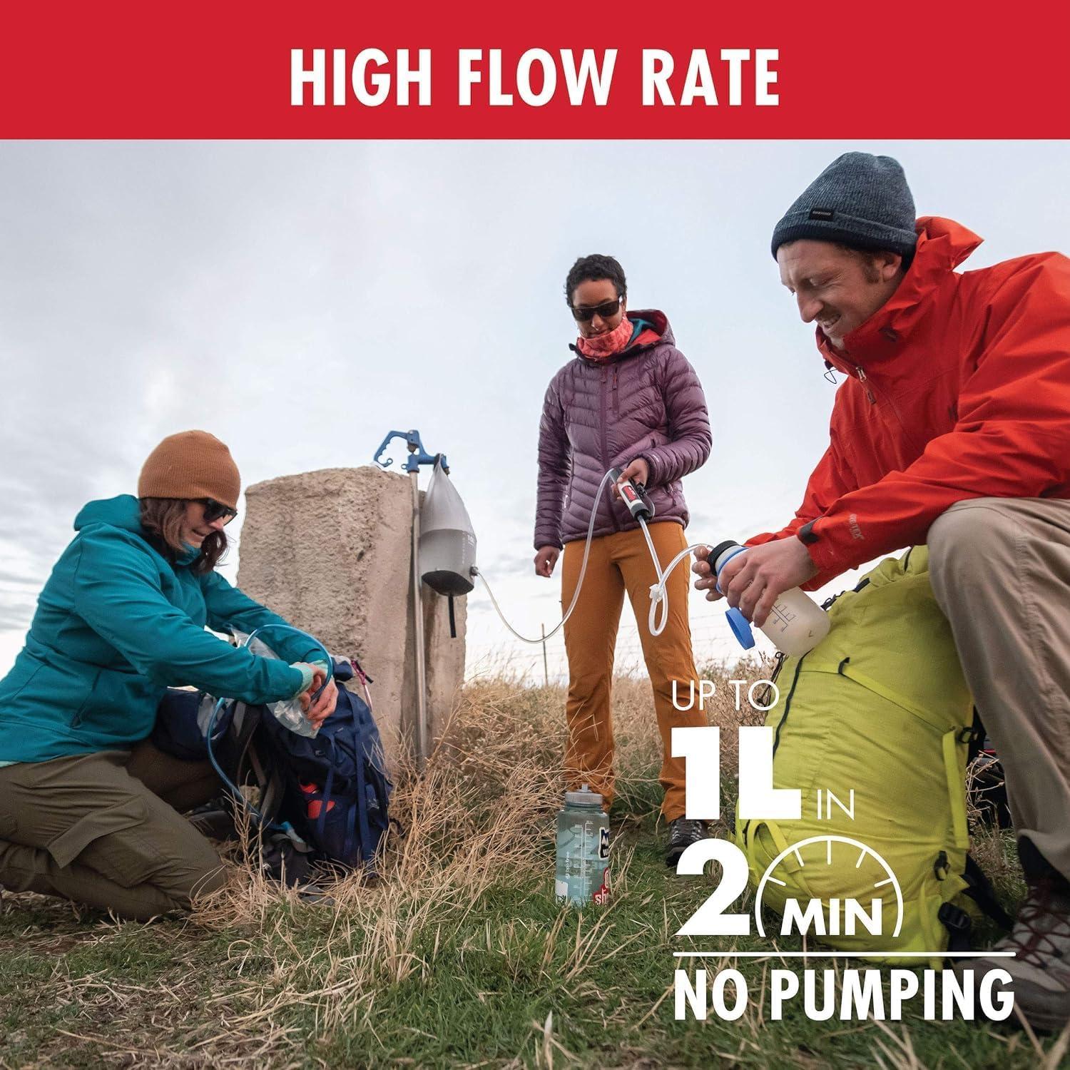 Purificador de Agua MSR Guardian por Gravedad 10L para Emergencias