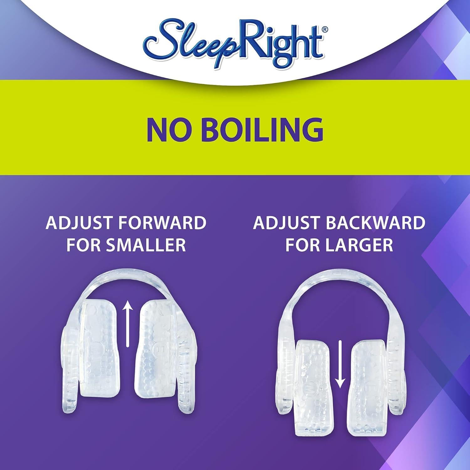 Protector Bucal SleepRight Dura-Comfort para Bruxismo - 1 Cuenta