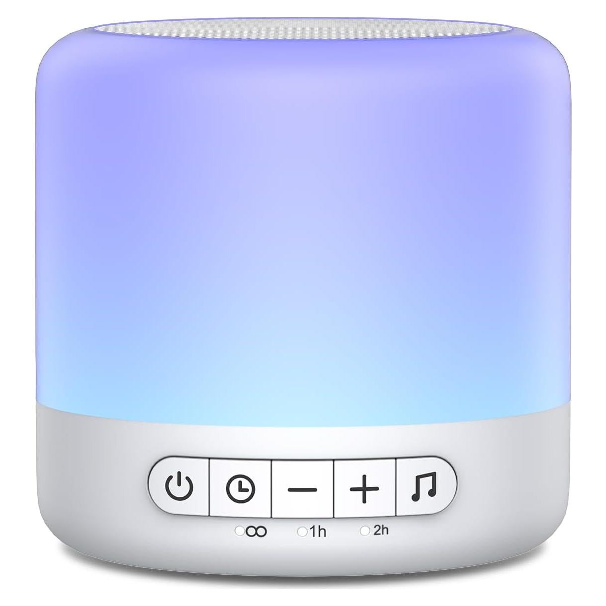 Máquina de Sonido Blanco Easysleep con 30 Sonidos y 12 Luces