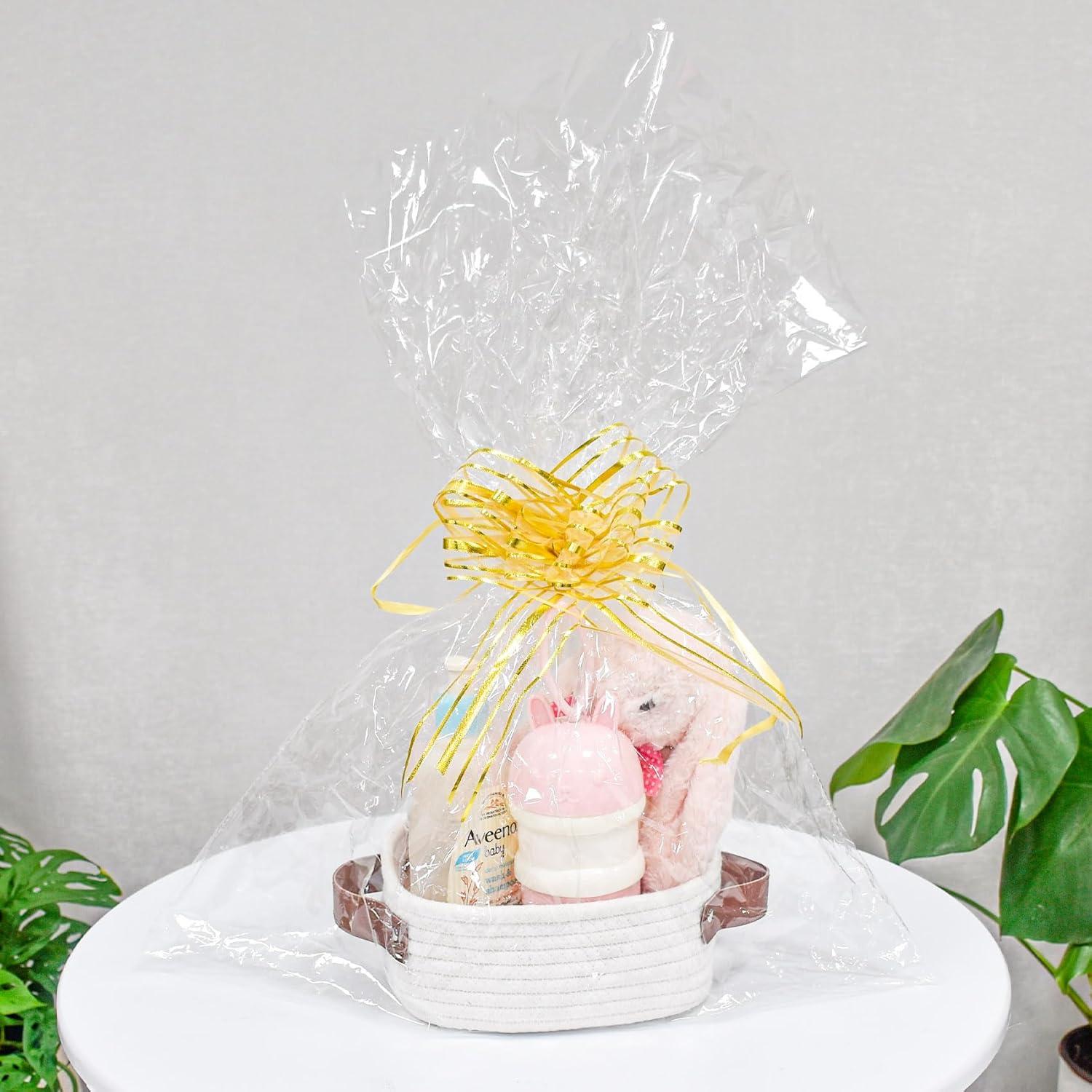 Cesta de Almacenamiento ABenkle Cuadrada 18x18x8 cm Blanca