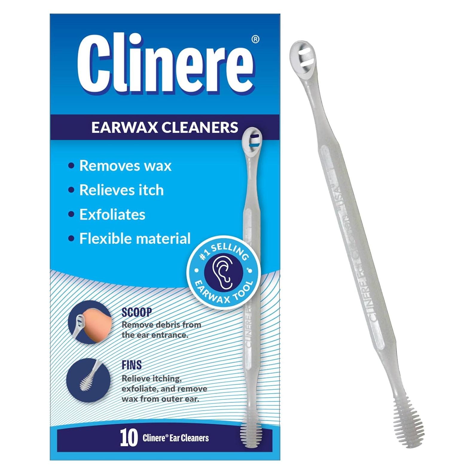 Limpiadores de Oídos Clinere® - Paquete de 10 Herramientas