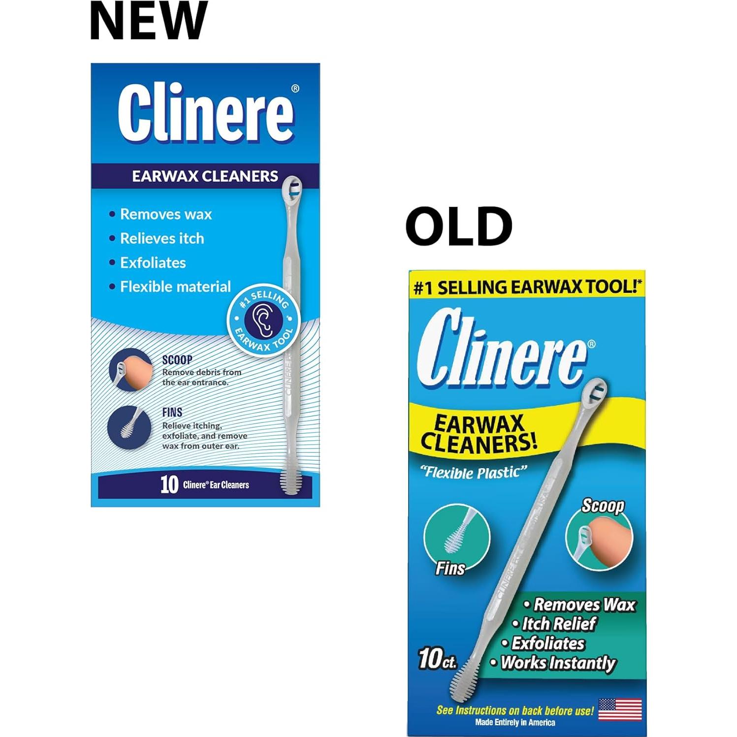 Limpiadores de Oídos Clinere® - Paquete de 10 Herramientas