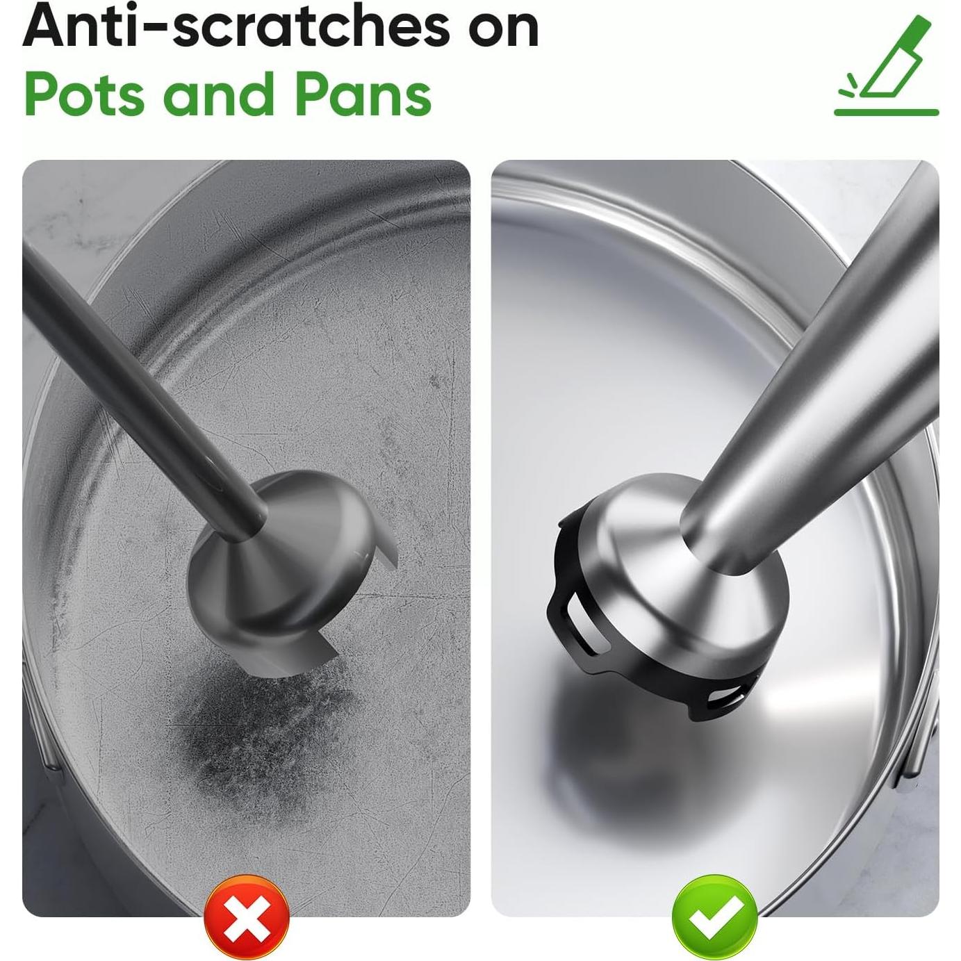 Batidora de Inmersión ZKBHOME 1100W 3 en 1 con Accesorios