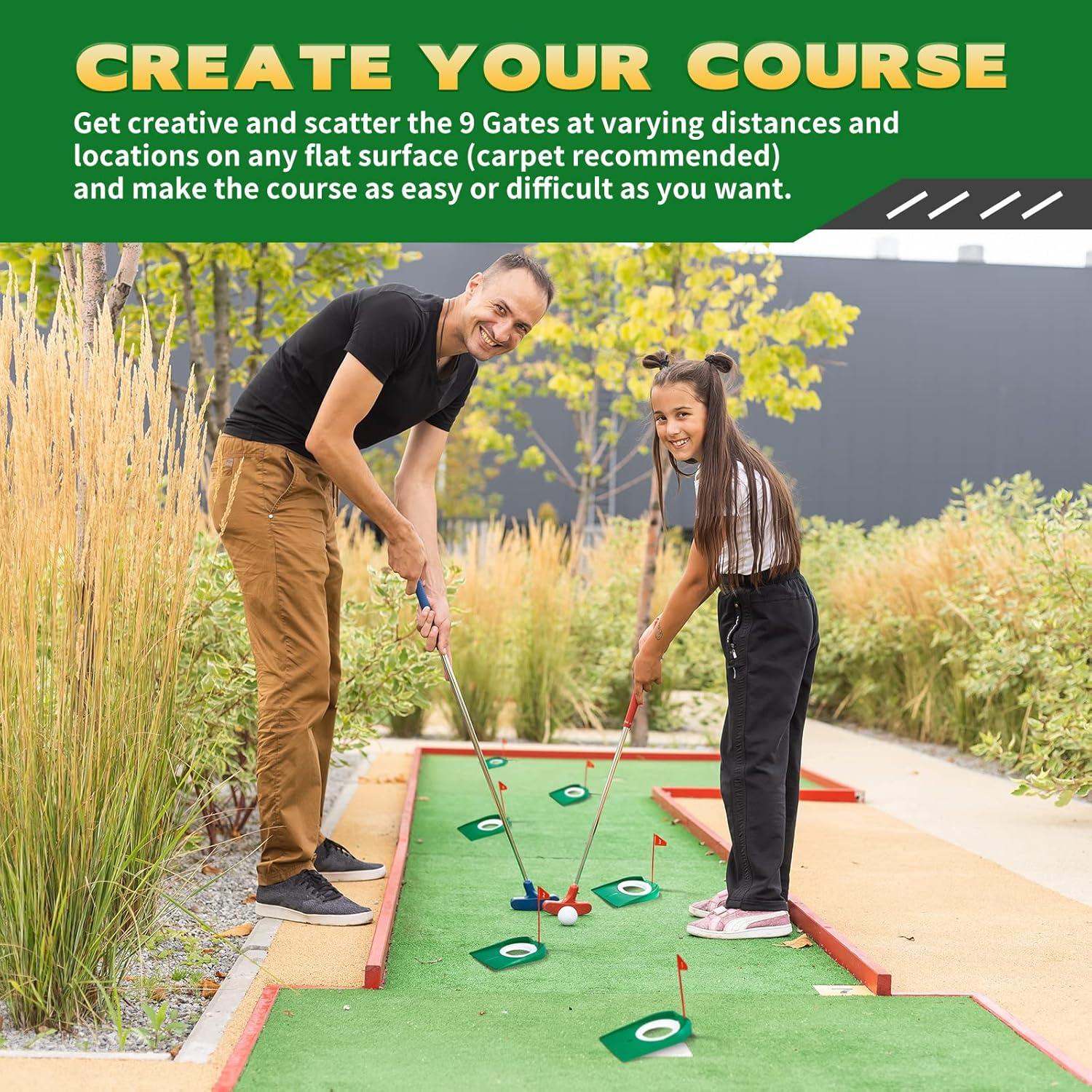 Copa de Práctica de Golf Sotiff 6 Piezas con Bandera