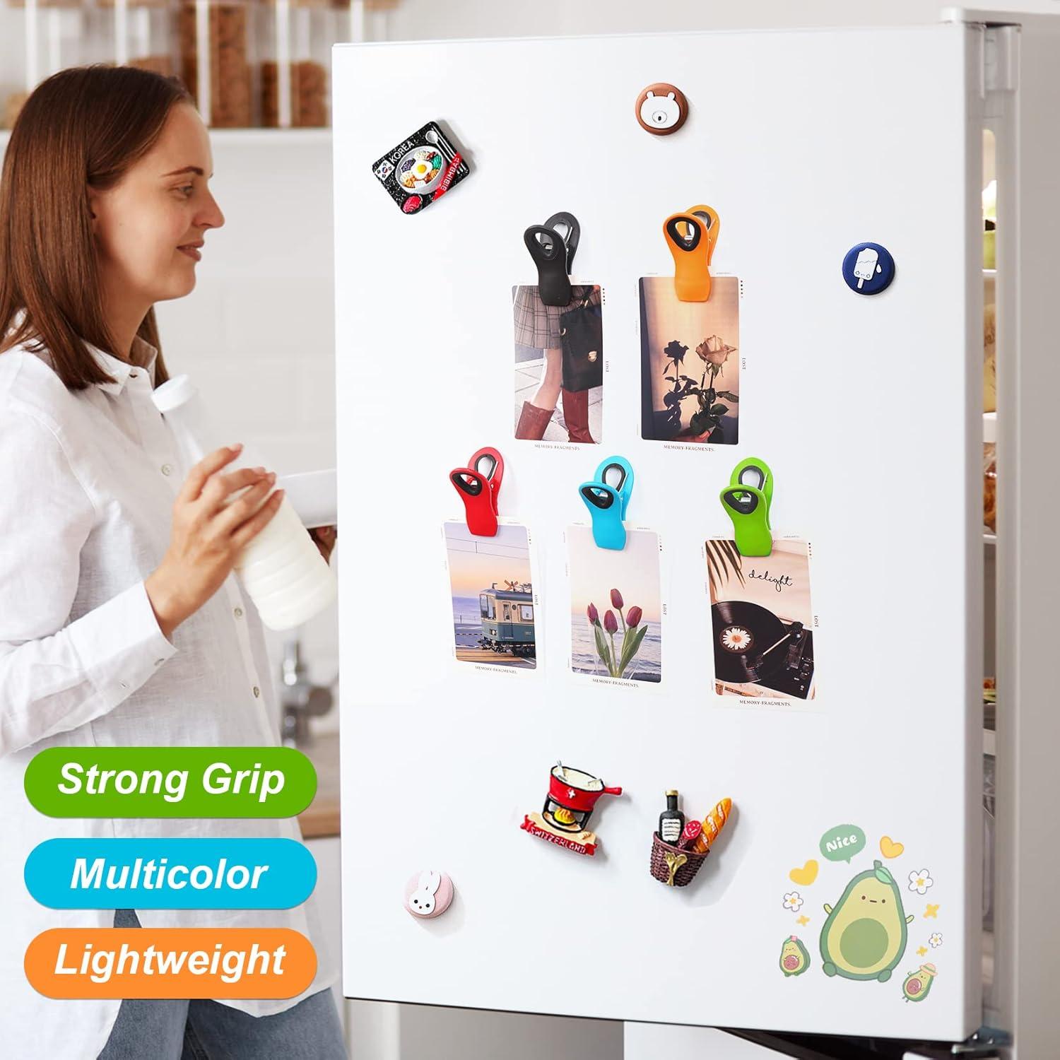 10 Clips para Alimentos Jetmore Coloridos y Duraderos