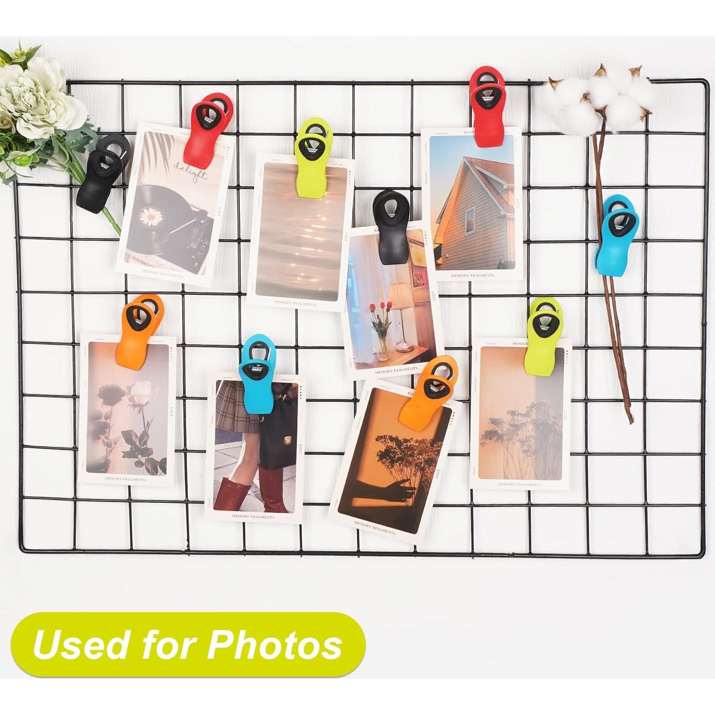 10 Clips para Alimentos Jetmore Coloridos y Duraderos