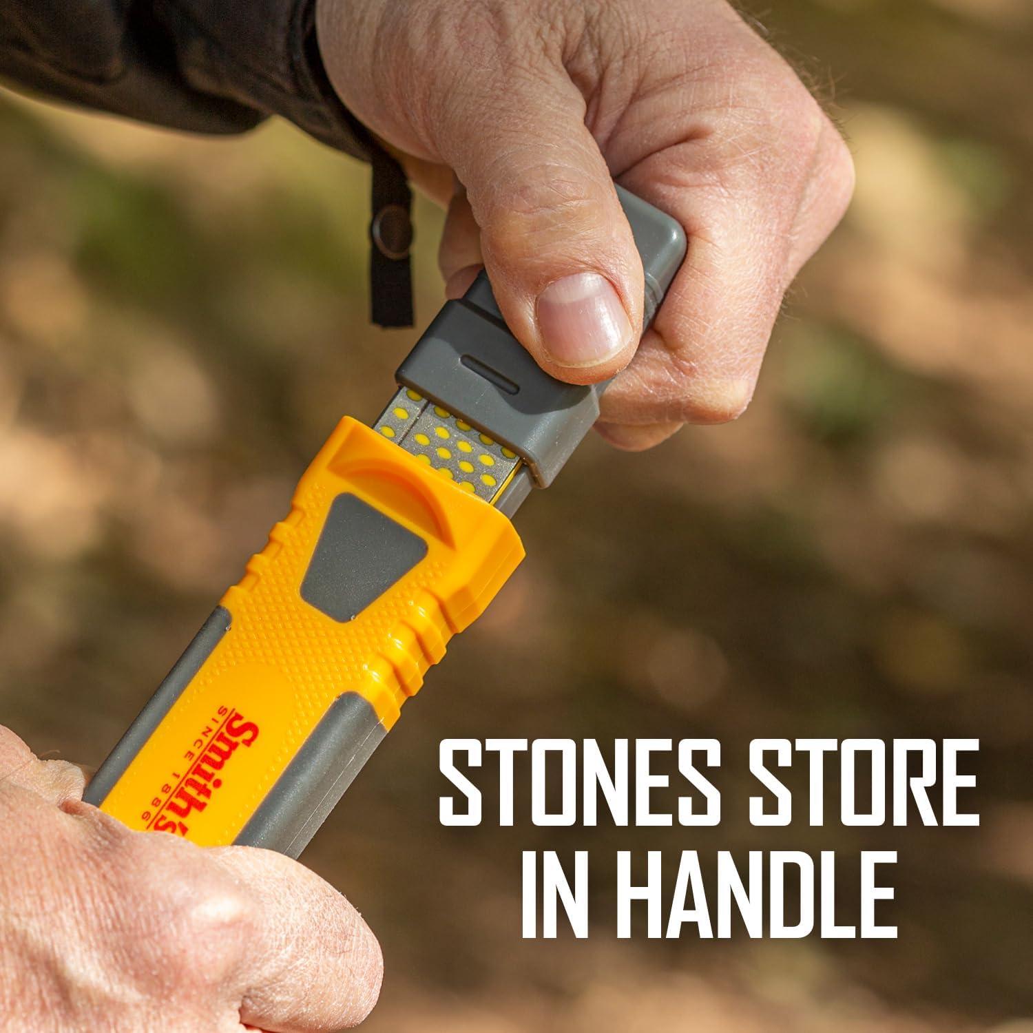 Afilador Combinado de Diamante Smith DCS4 - 2 Etapas, Portátil