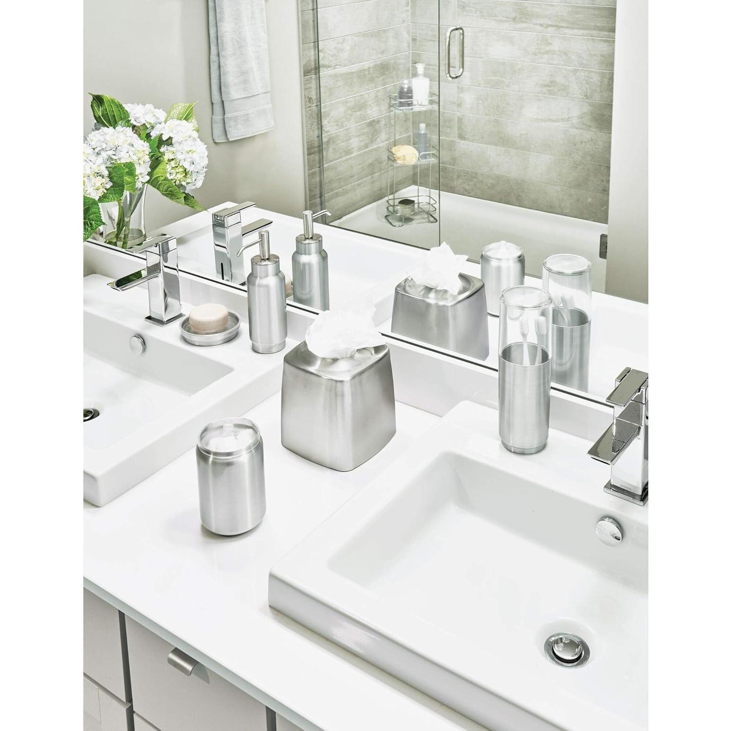 Soporte para Cepillos de Dientes iDesign Austin Acero Cepillado