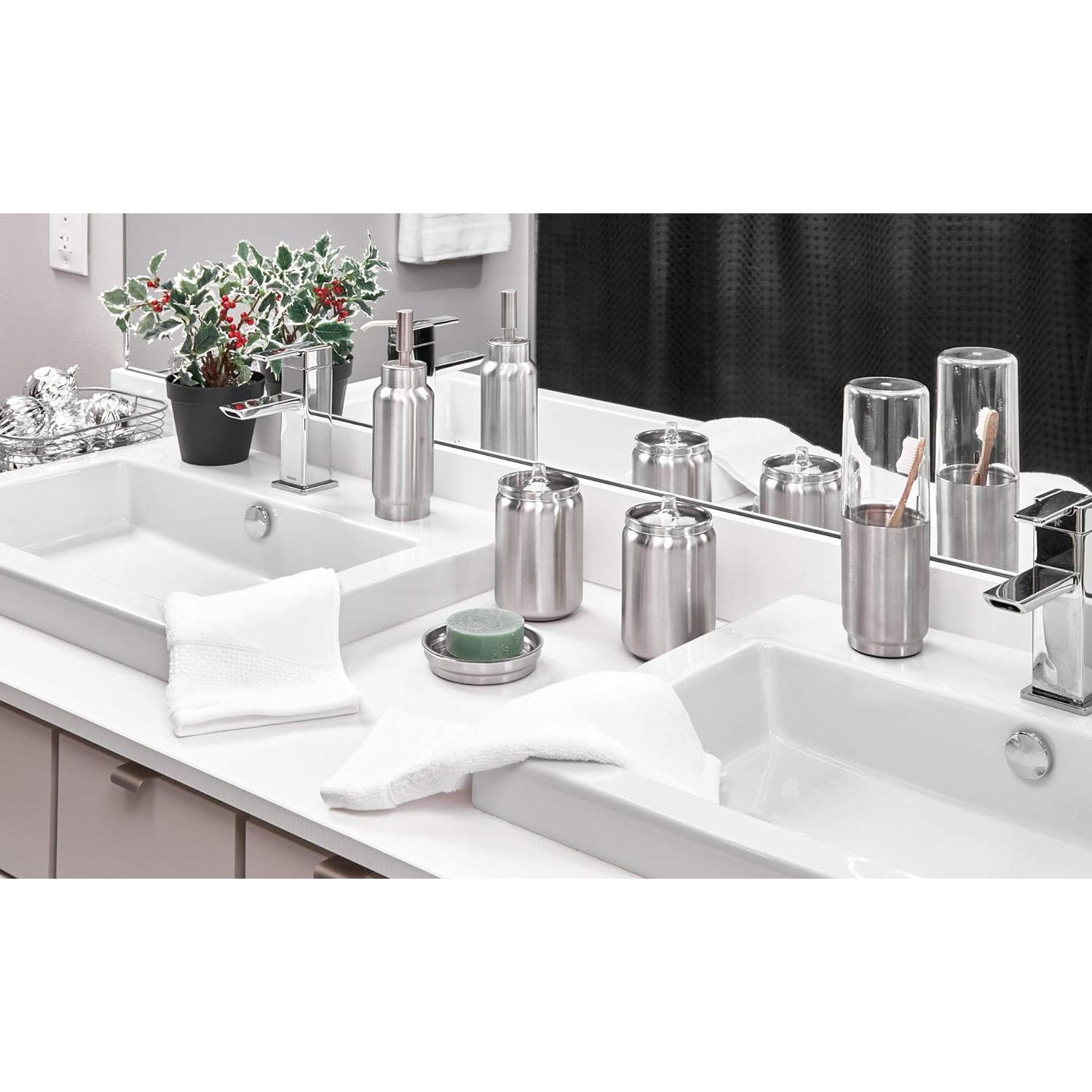 Soporte para Cepillos de Dientes iDesign Austin Acero Cepillado