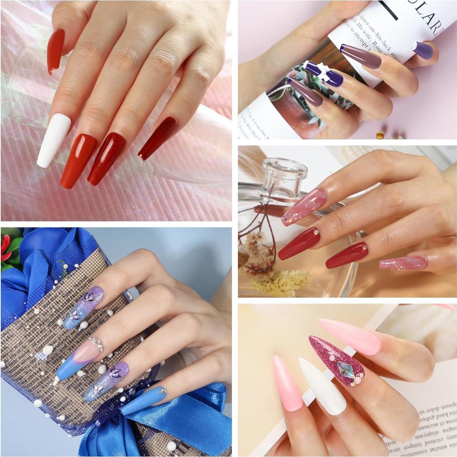 Kit de Esmalte de Uñas en Gel COSCELIA 35 Colores con Luz UV