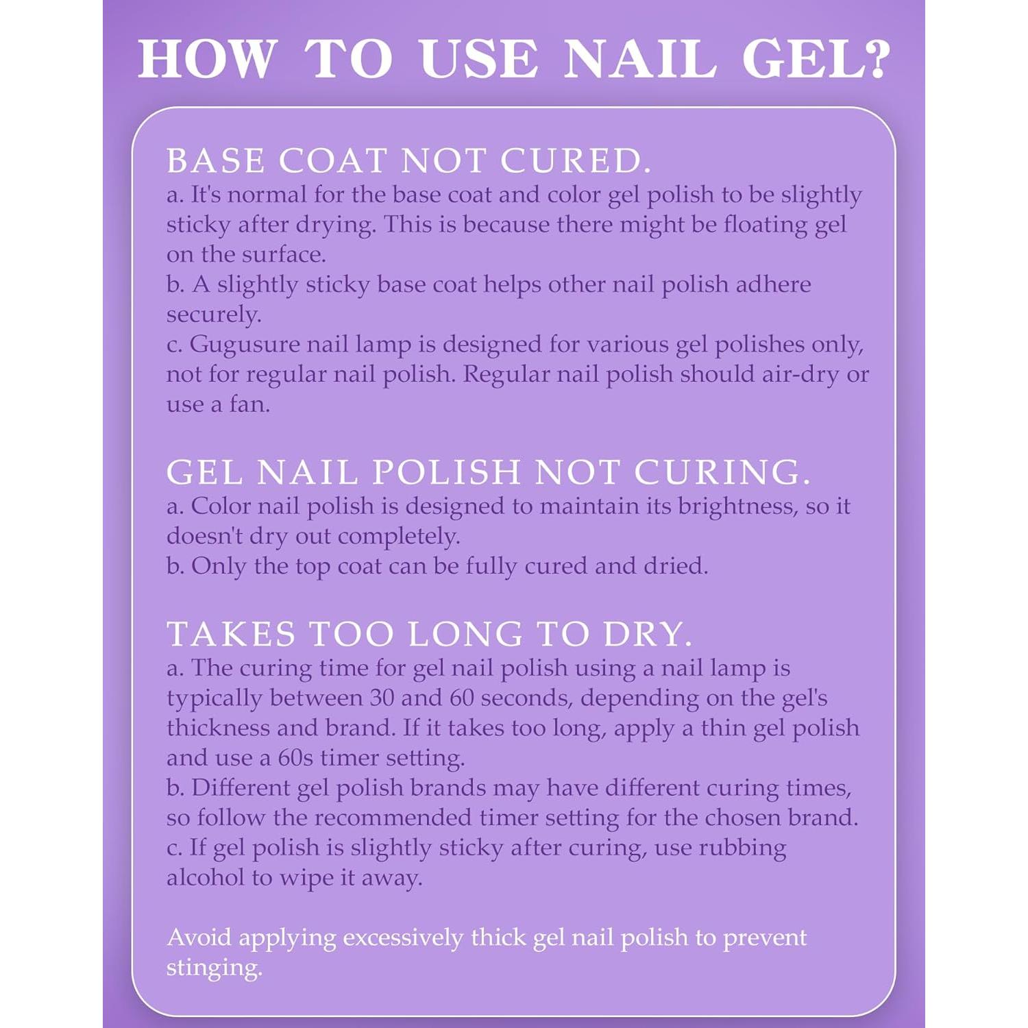 Lámpara de Uñas UV LED Gugusure 180W con Sensor y Pantalla LCD