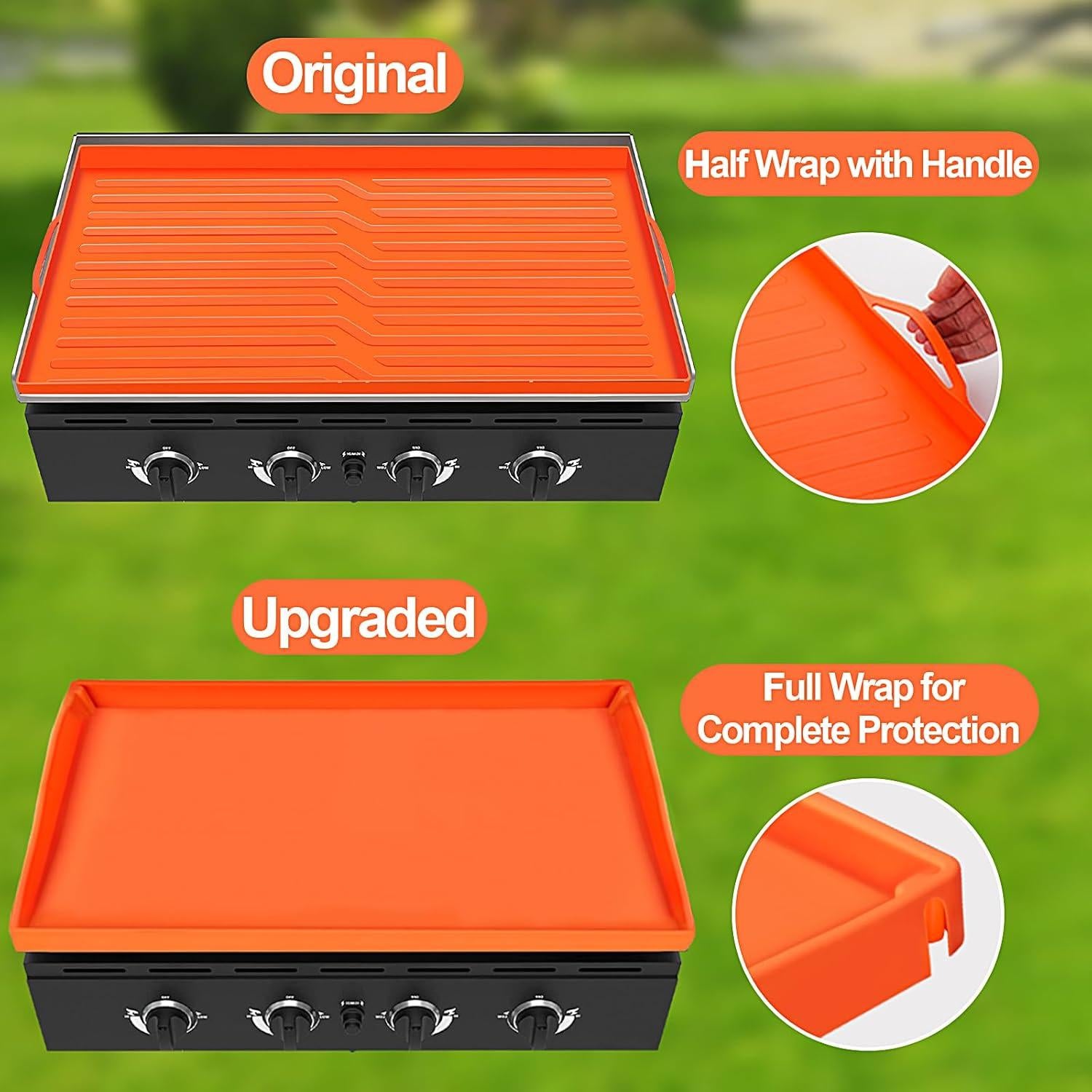 Cubierta de Plancha NancyL 43.18 cm para Blackstone - Protección Mejorada