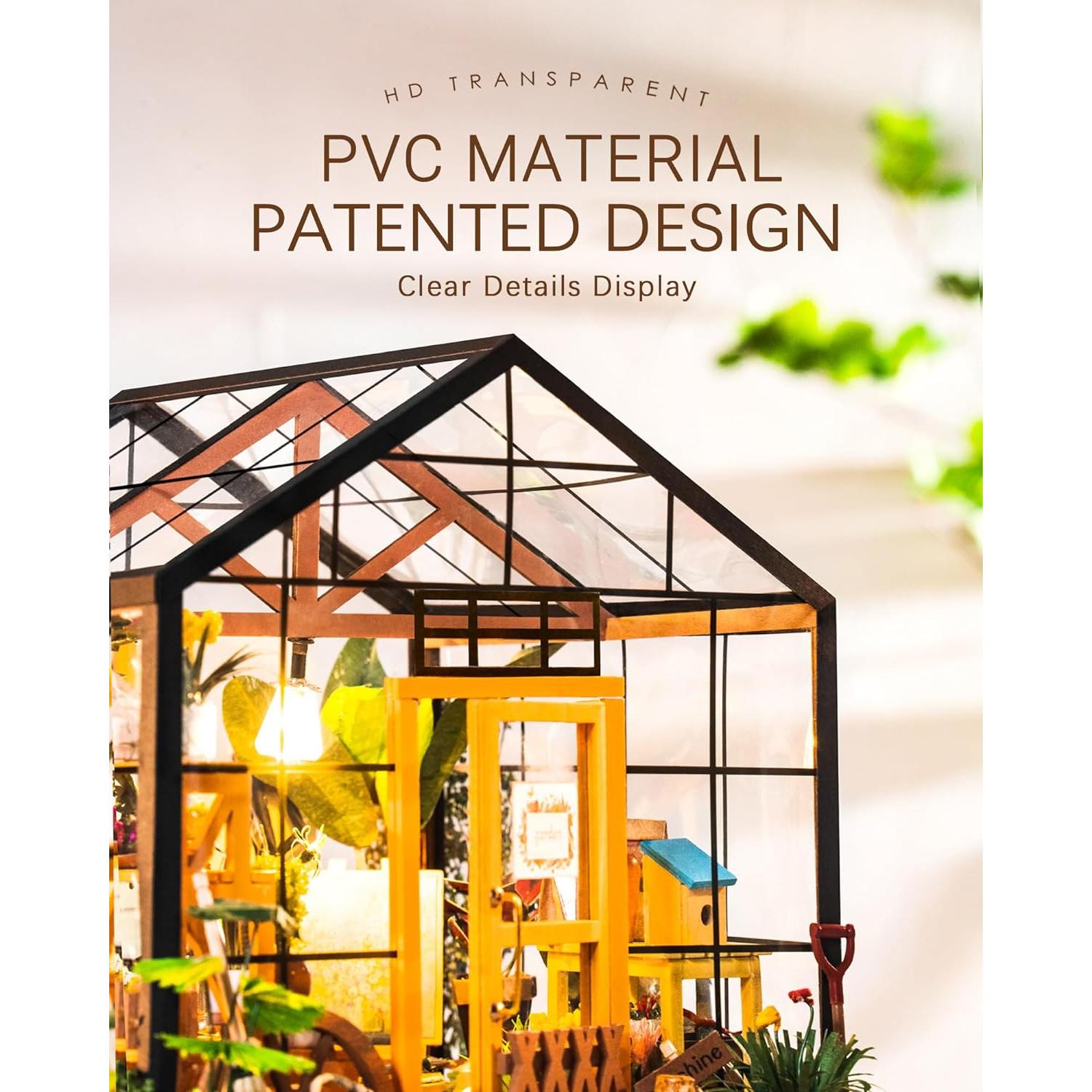 Rolife Casa de Muñecas Miniatura DIY con LED y Muebles