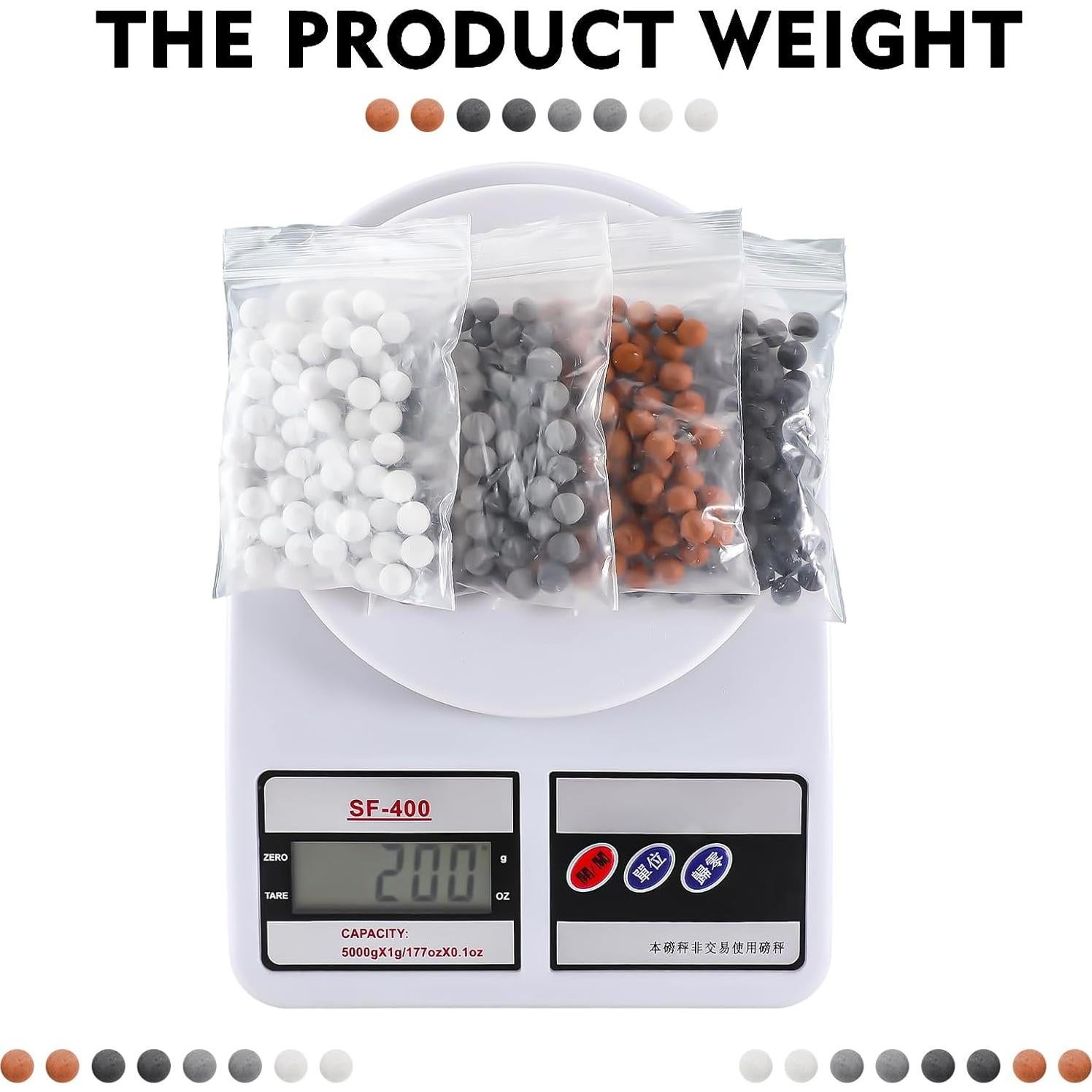 Bola Mineral de Aniones Patelai 200g para Purificación de Agua