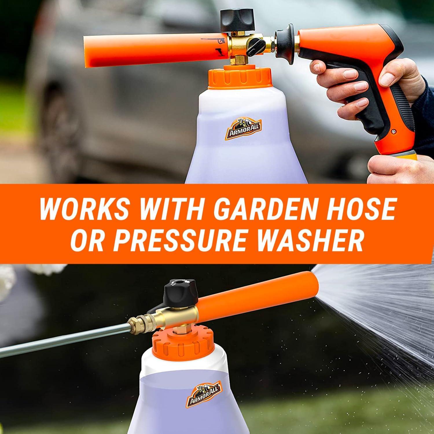 Kit de Cañón de Espuma 2-en-1 Armor All para Autos