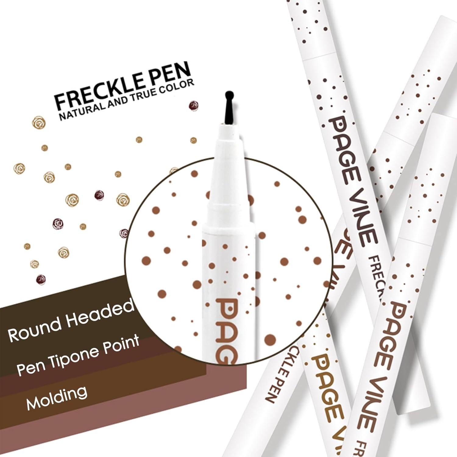 Bolígrafo de Pecas Liopif - Paquete de 2 Colores 12.9cm