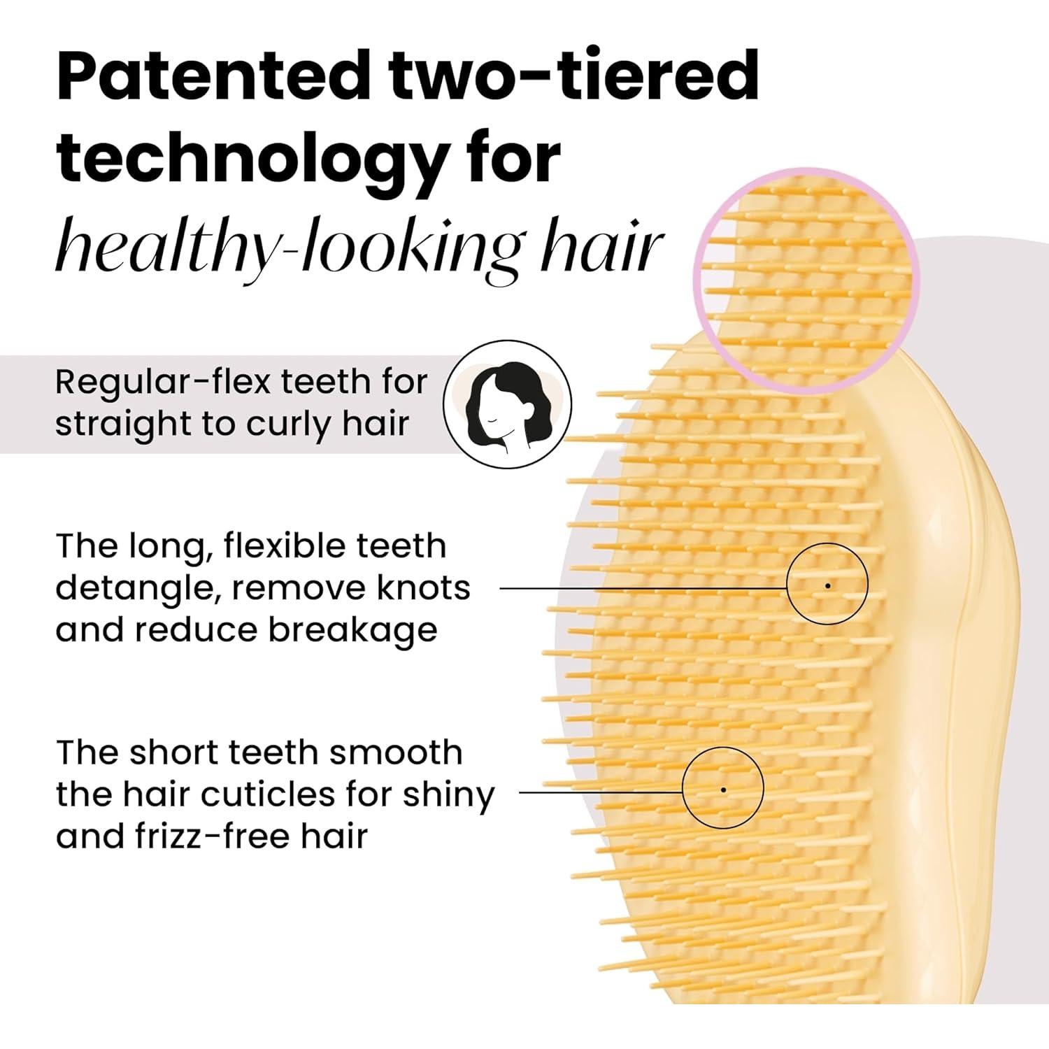 Cepillo Desenredante Mini Tangle Teezer Amarillo Buttercup