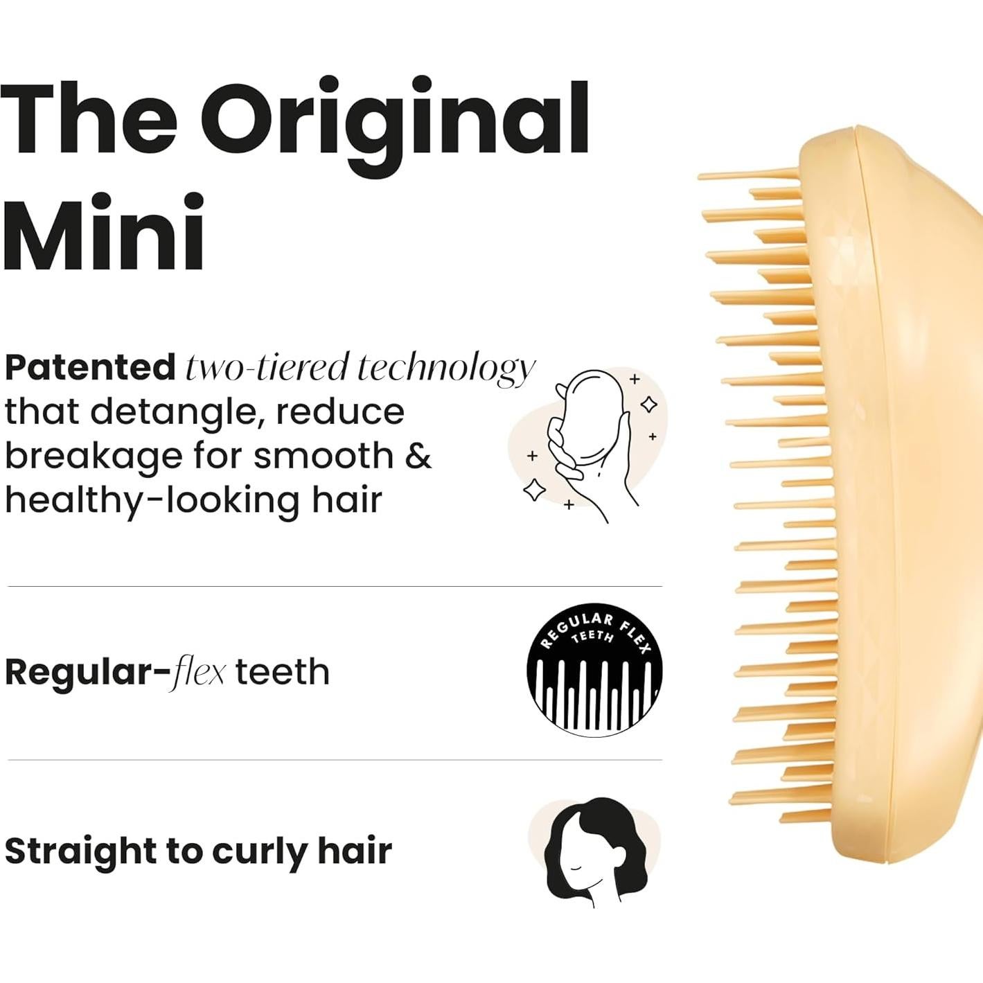 Cepillo Desenredante Mini Tangle Teezer Amarillo Buttercup